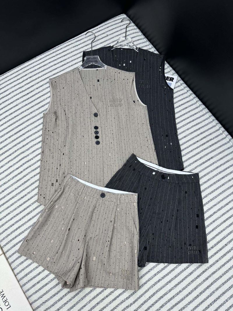 Miu Miu Short Suits